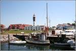 Yachten In den Sommermonaten herrscht reger Betrieb in dem kleinen Hafen von Timmendorf auf der Insel Poel. Fischerboote m�ssen sich dann den Platz mit Sportbooten teilen. Aufnahmedatum: 28.05.2005.