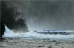 Rhein �berfahrt zu den Felsen am Rheinfall. 20.10.2006 (Matthias)