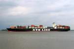 NYK Oceanus auf der ...  Stefan Haase 31.10.2009