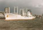 K�hlschiffe Hamburg - Feb 97 - GOOSE BAY, 1979 als IKOMA MARU i Japan gebaut,
8833 BRT gro� u 2003 verschrottet.