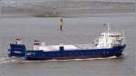 Die KUGELBAKE (IMO 9510747) am 10.09.2009 Weser abw�rts fahrend. (Maggie) ...