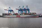 Die OOCL Los Angeles ...  Matthias Boerschke 28.11.2009