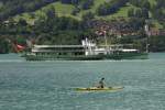 Personenschiffe Dampfschiff L�tschberg Brienzersee Schweiz 