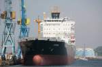 In Wismar liegt die CYNTHIA im Hafen. 01.07.2009  ...