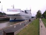 RO-RO-Schiff Trafexpress PULPCA in ...  Lothar Kaiser 07.12.2009