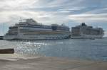 AIDA LUNA und MSC ...  M. Schiebel 26.12.2009