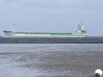 Cfl-Prudence (IMO-9398046;L=117;B=14mtr) ist bei Cuxhaven in die Gew�sser der Nordsee ...