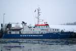 Die WSP3 im Hooksieler Au�enhafen,Januar 2010  ...