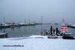 Hooksieler Au�enhafen im Januar ...  Oliver Mohrbeck 02.02.2010