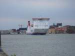 Stena Jutlandica f�hrt langsam ...  Florian Duwe 16.02.2010