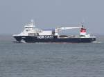 Nordkinn (IMO-9333644;L=80;B=16mtr)im Bereich der Grimmersh�rn-Bucht bei Cuxhaven;0090901  ...