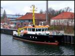 Die Baltic festgemacht am Dänholm bei Stralsund. am 10.03.07 ... Die Baltic festgemacht am Dänholm bei Stralsund. am 10.03.07 ...