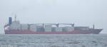 Das 1994 gebaute Containerschiff ...  Martin Mildner 04.04.2010