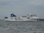 Am 05.04.10. verl�sst MS Lisco Optima den Hafen von Kiel ...