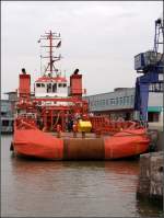 Die BREMEN HUNTER (IMO 8028565) von achtern. N�here Informationen zum ...