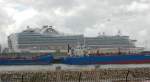 Das neuntgr��te Kreuzfahrtschiff CROWN ...  M. Schiebel 11.05.2010