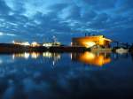 Der Hafen von Peenem�nde in den Abendstunden des 21.05.2010  ...