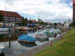 Im Stralsunder Stadthafen.   ...