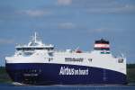 Der Airbustransporter Ciudad De ...  Bj�rn-Marco Halmschlag 09.07.2010