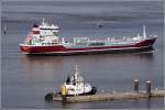 Die NORTHERN OCEAN (IMO 9164495) ist Richtung Nordsee unterwegs. An ...