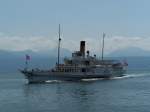 Schiff  Montreux  auf dem ...  Gilles LENHARD 24.08.2010