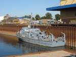 Binnenminensuchboot  Atlantis  ...  Volkmar D�ring 08.10.2006