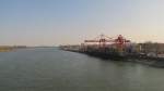 Der Containerterminal Mainz am Rhein; 28.03.2011  ...