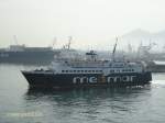 EMANUELE D ABUNDO PRIMO (2006) (IMO 7215290) am 20.5.2011 einlaufend Neapel, ...
