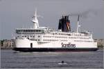 KRONPRINS FREDERIK (IMO 7803205) am 15.06.2011 auslaufend Rostock-Warnem�nde nach Gedser ...