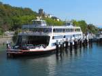F�hrschiff  Meersburg  am F�hranleger ...  Joachim Kohler 08.09.2011