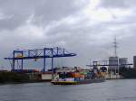 ADDIO(02330197; L=135 B=17mtr; 6789To; Bj.2008; ist im Bereich Duisburg-Huckingen unterwegs;110827 ...
