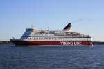 Die Gabriella der VIKING LINE am 09.10.2011 kurz vor dem ...