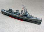 Schiffsmodell Zerst�rer/destroyer DD-445 USS Frank Fletcher , Steuerbordseite; Ma�stab 1:144  ...