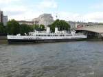 London am 16.07.2009 Queen Mary in Flu�version  ...