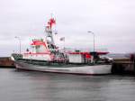 Seenotkreuzer Wilhelm Kaisen im Stadthafen Sassnitz am 27.12.11.  ...
