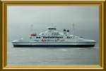 Die Sylt-F�hre nach der Abfahrt von List am 05.07.2011 und ...