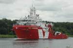 Offshore-Versorgungsschiff/Mehrzweck-Arbeitsschiff.  ,,Vos Satisfaction’’ ...  M. Schiebel 08.01.2012