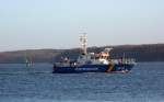 K�stenwachboot BP 65 Roehn 2 auf Kontrollfahrt durch die L�becker ...