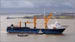 Die OIG GIANT II (IMO 9509970) am 23.01.2012 auf der ...