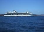 Celebrity Summit in der Nahe Sntorini, am 28. 07. 2008. ...