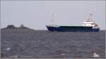 Die1998 gebaute MONIKA M�LLER (IMO 9195212) am 06.09.2012 auf der ...