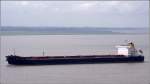 Die 2008 gebaute MIHO PRACAT (IMO 9384514) am 17.08.2011 Weser ...