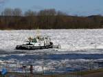 Der Eisbrecher BISON bricht ...  Volkmar D�ring 15.02.2012
