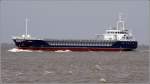 Die 2001 gebaute VERITY (IMO 9229178) am 06.09.2011 Weser aufw�rts ...