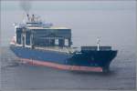 Die 2010 gebaute STAR KINN (IMO 9396141) am 03.09.2011 Weser ...