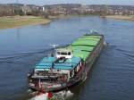 Das tschechische G�termotorschiff ALBIS ...  Volkmar D�ring 16.03.2012