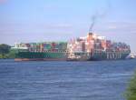 HANJIN BUDAPEST und EVER ...  J�rgen Jodlauk 23.04.2012