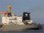 Br�ckenhaus des Baggerschiffes BARENT ZANEN (IMO 8315504). Gut zu erkennen ...