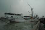Ein Holzschiff in Jakarta ...  Felix Brun 09.09.2007