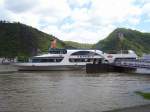 MS Boppard der KD am Anleger in St. Goar, 02.06.06. ...